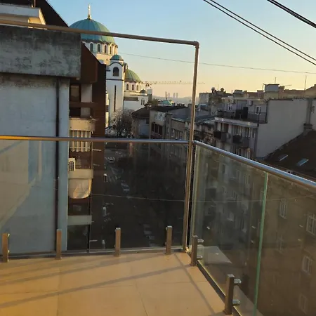 Apartment Temple Sky View Vracar Belgrade